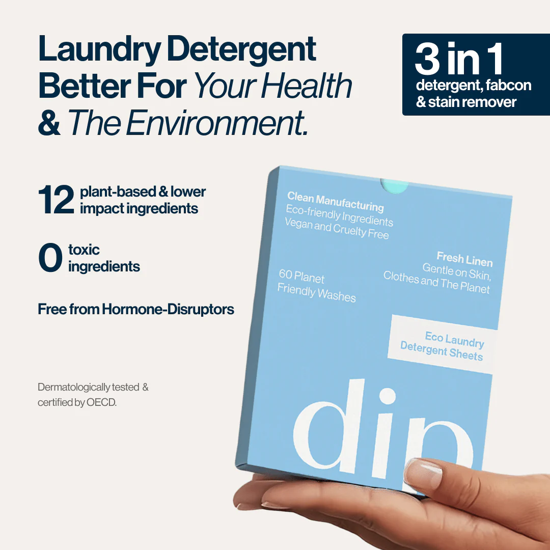 Dishwasher and Laundry Detergent Sheets